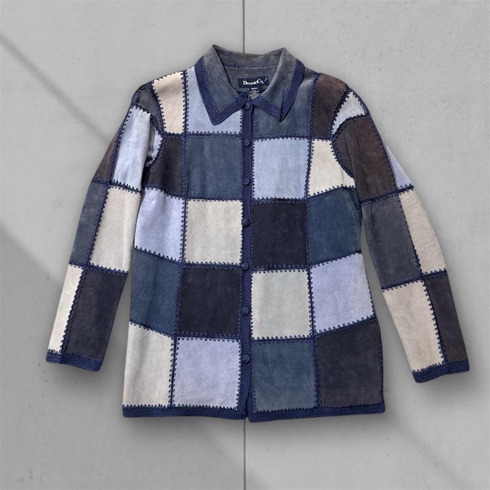 Nwt Vintage Suede Patchwork Jacket - image 4